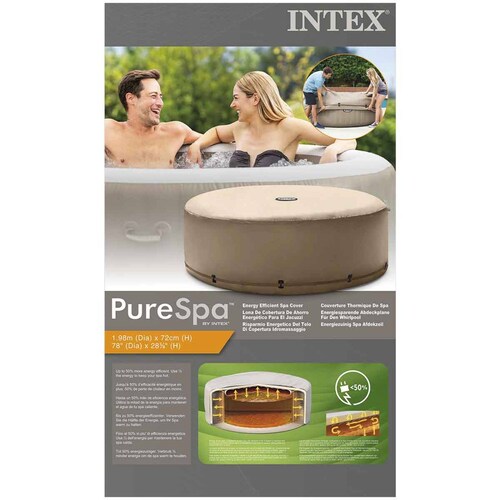 Cubierta Cobertor Termico 198cm De Alberca Spa Jacuzzi Intex 