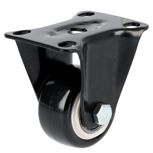 Rodaja Rueda Fija Pvc 2 In 40kg Uso Rudo Manejo Carga Surtek 