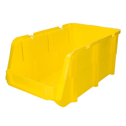 Gaveta Apilable Plastica Organizadora Amarilla 14 In Surtek 