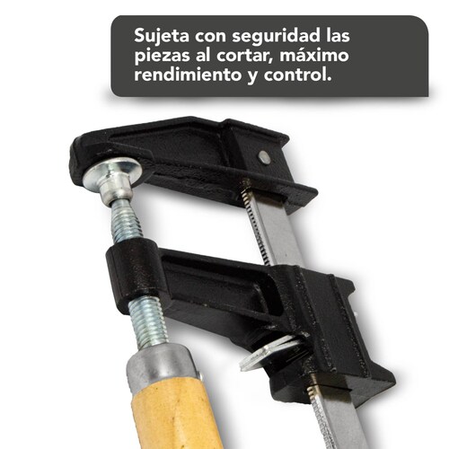 Prensa Sargento Tipo F 6 In X 6 Cm Ajuste Rapido Carpinteria 