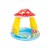 Alberca Piscina Inflable Hongo + Techo Bebe Infantil Intex 