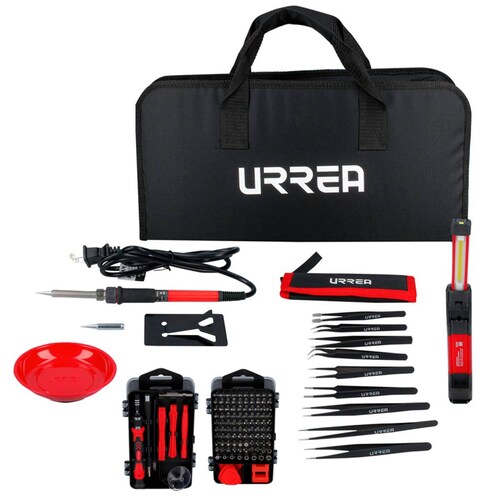 Juego Reparacion Celular Reloj Desarmadores 130 Pzas Urrea 