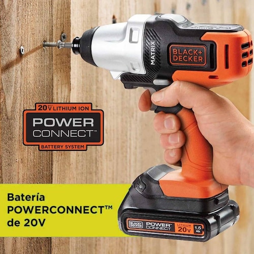 Taladro Matrix Kit 6 En 1 Multi Herramienta 20v Black&decker