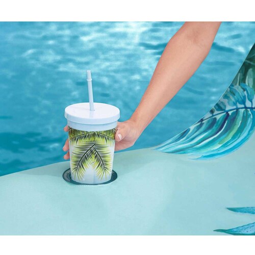 Sillón Inflable Para Alberca Piscina Con Portavaso Bestway 