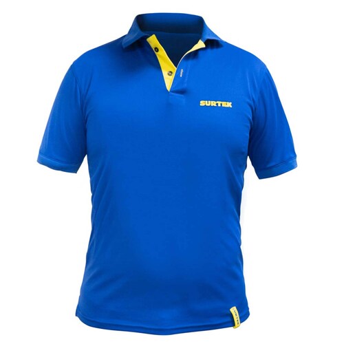 Playera Tipo Polo Caballero Camisa Deporte Grande Surtek 