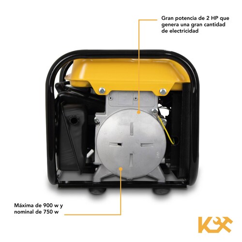 Generador Electrico Portatil 110v 1000w 2.0 hp KING1000 Kingsman 