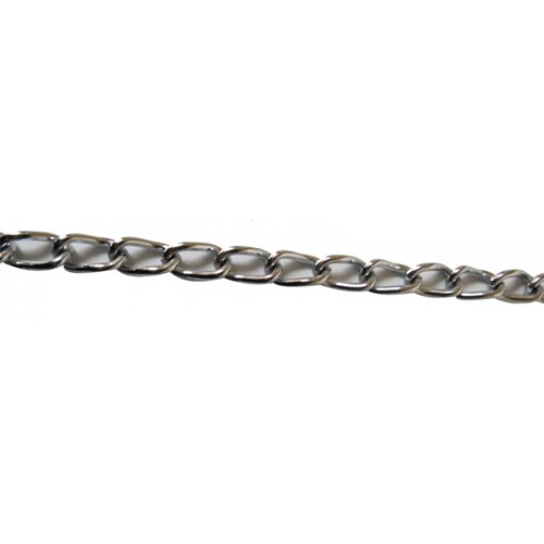 Cadena Redonda Cromada 4 mm y 30 M Zp-4mm 10K OBI