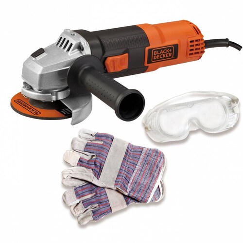 Esmeril Angular 115mm 11000 Rpm 820W G720K-B3 Black & Decker