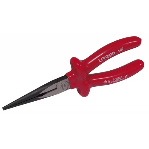 Pinza punta larga con filo de corte 1000V 8" 187 Urrea