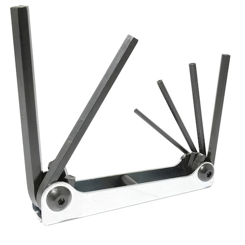Juego de 6 llaves hexagonales tipo navaja 3-10 mm 4973 Urrea