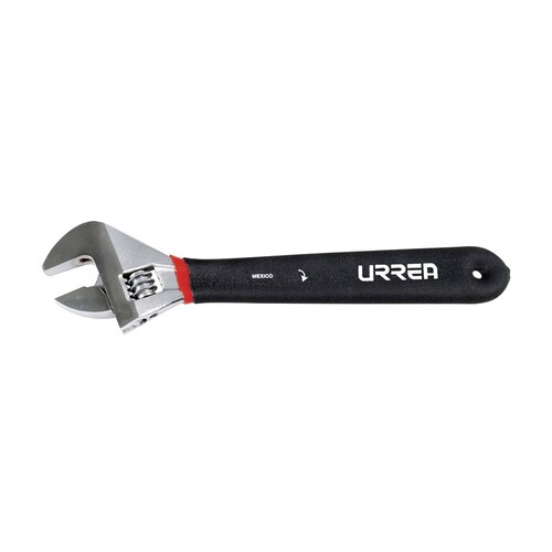Llave ajustable 8" rubber grip 708G Urrea