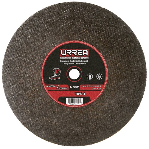 Disco T/1 Metal 7x1/8 M/pes U730 Urrea 