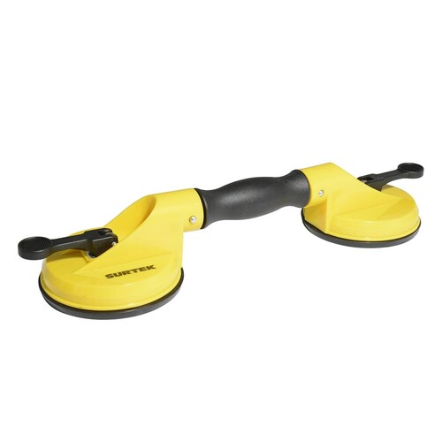 Copa Doble De Succión Para Vidrio 4 1/2 Pulgadas Surtek 