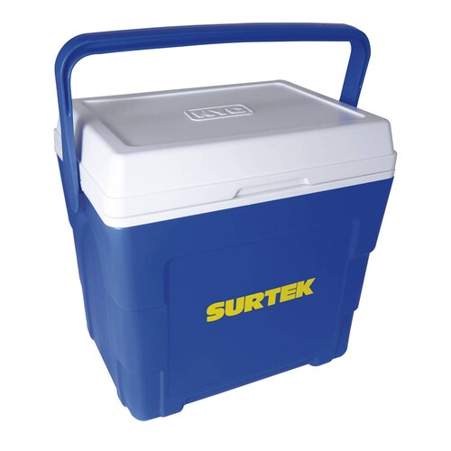 Hielera Azul 20 Litros Asa Movil Lhiel20 Surtek 