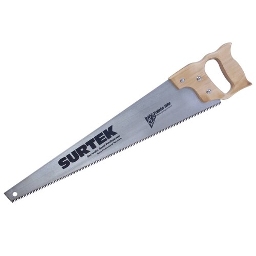 Serrucho Filo 18 Pulgadas Mango Madera 120245 Surtek 