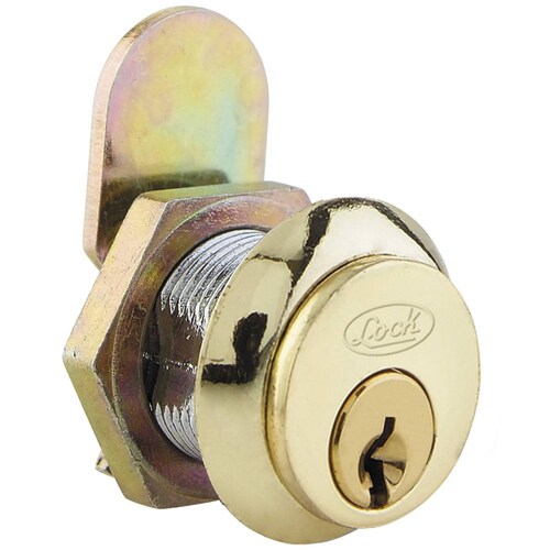 Cerradura P/mueble L050 Paleta Latón Brillante L050plbb Lock 