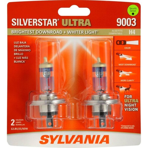 Foco Frontal SYLVANIA 9003/H4 Silverstar Ultra Halogeno 2pc