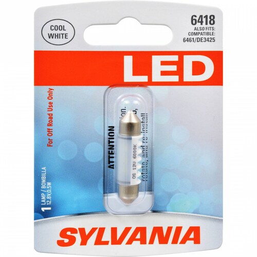 Foco Led Blanco Festoon Sylvania 6418 36mm Paquete De 1 Pza 