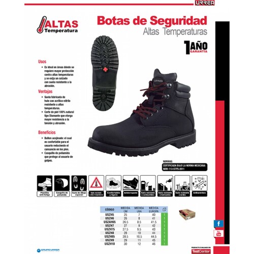 Botas De Seguridad Para Mujer #2 Urrea 