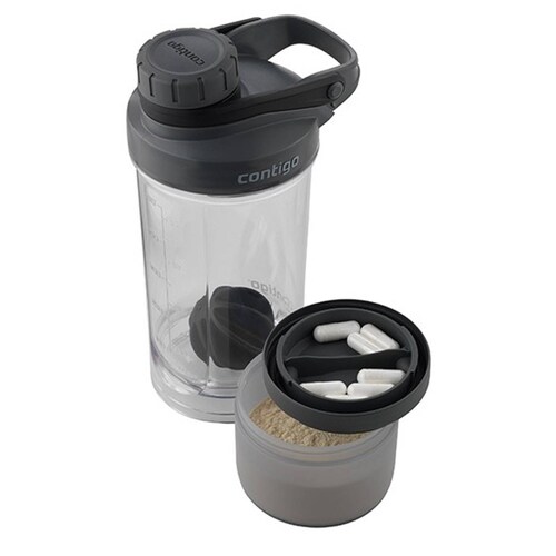 Botella Mezcladora Contenedor Proteina Gym 651 Ml Contigo 