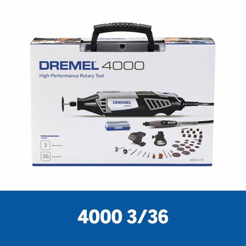 Rectificadora Mototool 4000 Aditamento + 36 Accesorio Dremel 
