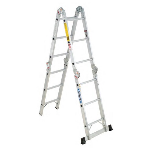 Escalera Multiposiciones 12 Peldaños 18 Posiciones Werner 