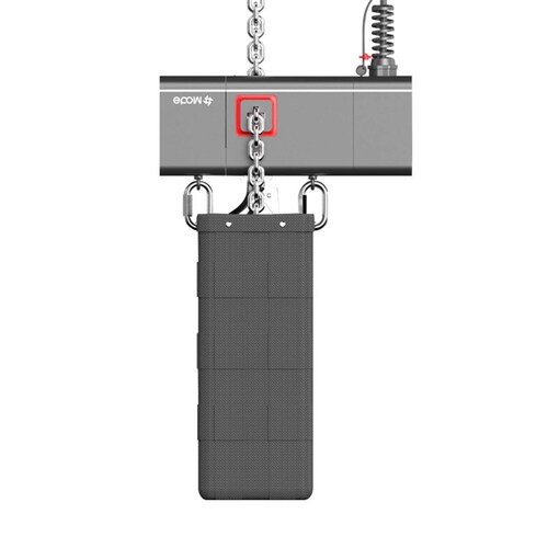 Polipasto Electrico de Cadena para Espectaculos 1 Ton Cadena 25 Met 220v Contra Agua + Estuche 611 M 
