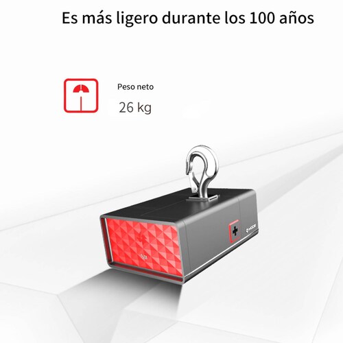 Polipasto Electrico de Cadena para Espectaculos 1 Ton Cadena 25 Met 220v Contra Agua + Estuche 611 M 
