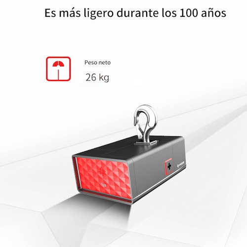 Polipasto Electrico de Cadena para Espectaculos 1 Ton Cadena 25 Met 220v Contra Agua + Estuche 611 M 