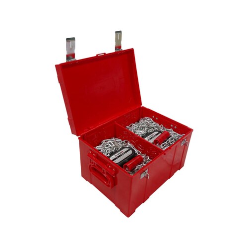 Garrucha Espectaculos 2 Pzs Estuche 2 Ton 9 Met Mode Hoist