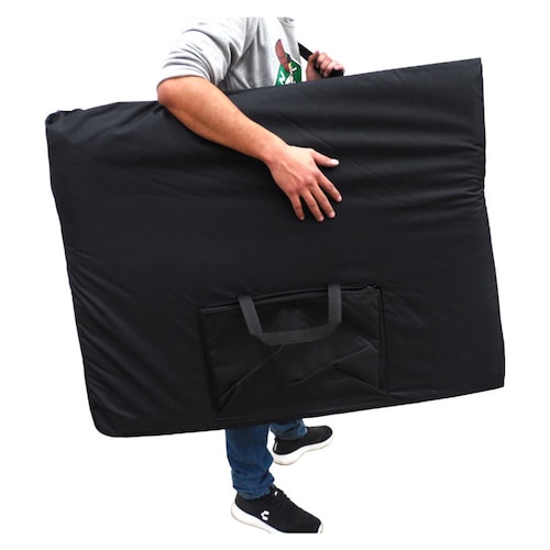 Cama De Masaje Portatil 3 Secciones Aluminio  Y Vinil Lobo