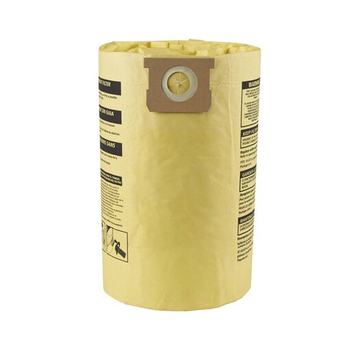 Bolsa Aspiradora 15-22 Gal Drywall Tablaroca 2 Pzs Shop Vac 