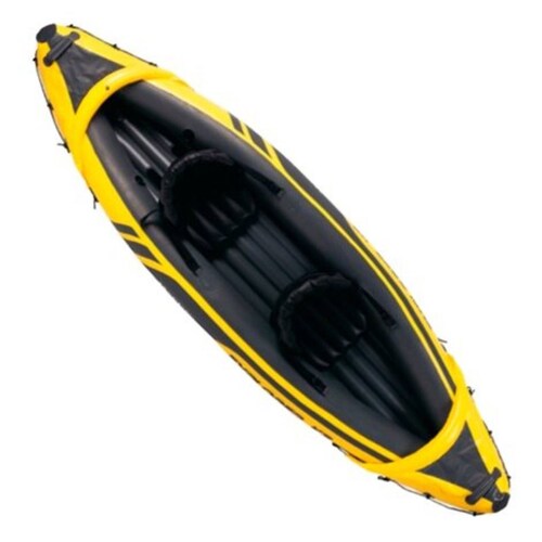 Kayak Inflable Explorer 2 Personas Dos Remos Y Bomba Intex