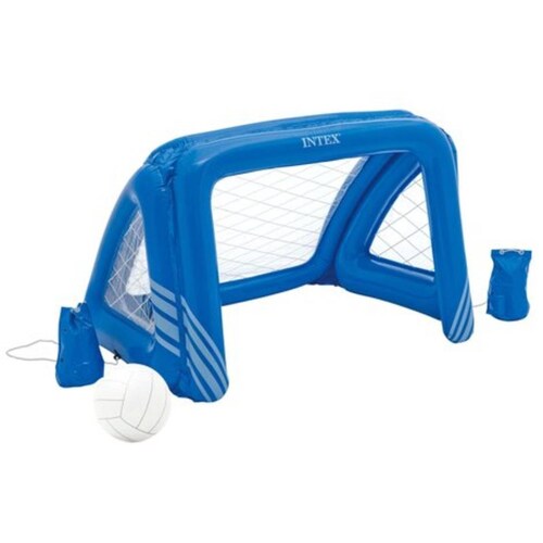 Juego Porteria Inflable Piscina o Jardin Con Pelota Intex