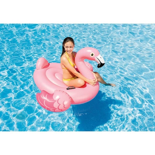 Flotador Inflable Flamingo Montable 142 X 137 x 96cm  Intex