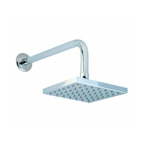 Regadera Cuadrada con Brazo y Chapeton 4513B Dica