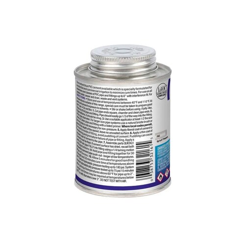 Pegamento Cemento Tuberia CPVC Oatey Azul 118 ML Flowguard