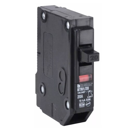 Interruptor Pastilla BTPLUG 1Polo 10a BTN1 20 Ventana Bticino