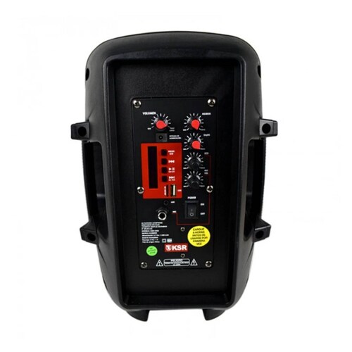 Bocina KSR Bluetooth Luces LED Link USB 8 PuLG Kaiser