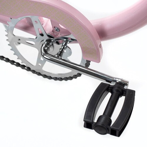 Bicicleta Urbana Retro R24 Chic Chic Aluminio Rosa Turbo