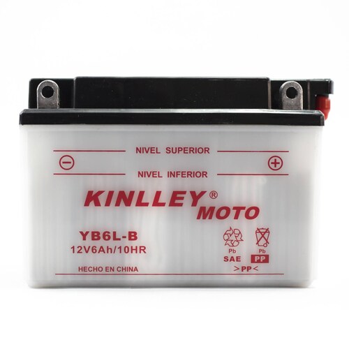 Bateria para Moto YB6L B FT125 NO INCLUYE ACIDO Kinlley 12V