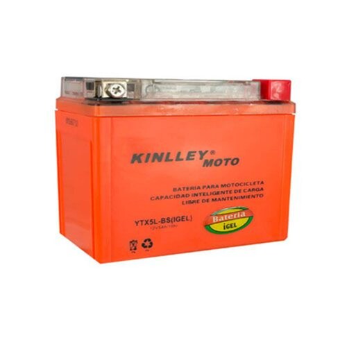 Bateria de Gel para Moto YTX5L BS I Naranja Kinlley 12V
