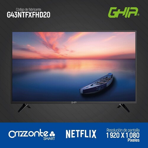 Smart TV Ghia 43 Pulgadas LED Full HD G43NTFXFHD20