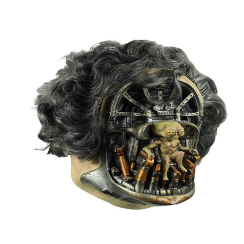 Máscara Terror Arquilian Control Hombres Negro Halloween