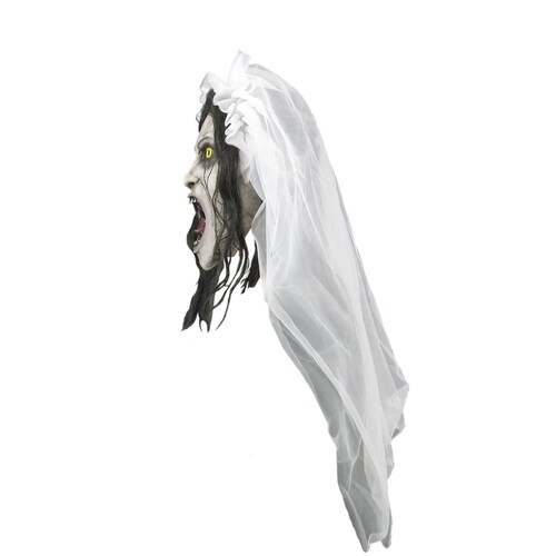 Máscara Terror La Llorona Deluxe Doble Velo Latex Halloween