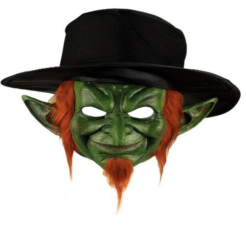 Máscara Terror Mad Goblin Latex Halloween