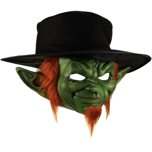 Máscara Terror Mad Goblin Latex Halloween