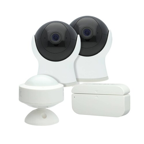 Kit De Monitoreo Wi Fi 2 Cámaras Alexa Tecnolite Connect