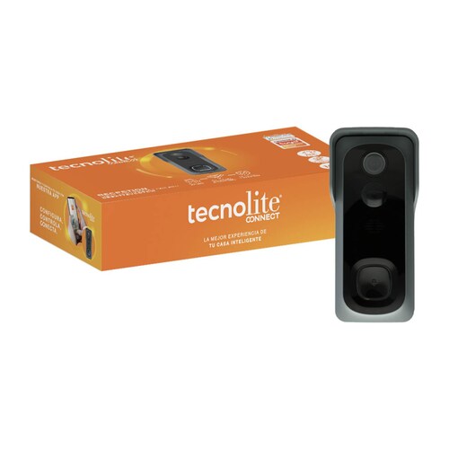 Timbre Inteligente Cámara Wi Fi Alexa Tecnolite Connect