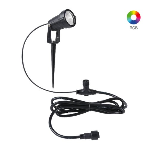Serie De 4 Estacas LED Wi Fi 12W RGB Alexa Tecnolite Connect